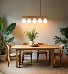 Hexa Brown Series Hanging Lamp (BULB NOT INCLUDED) decorative ceiling fixture