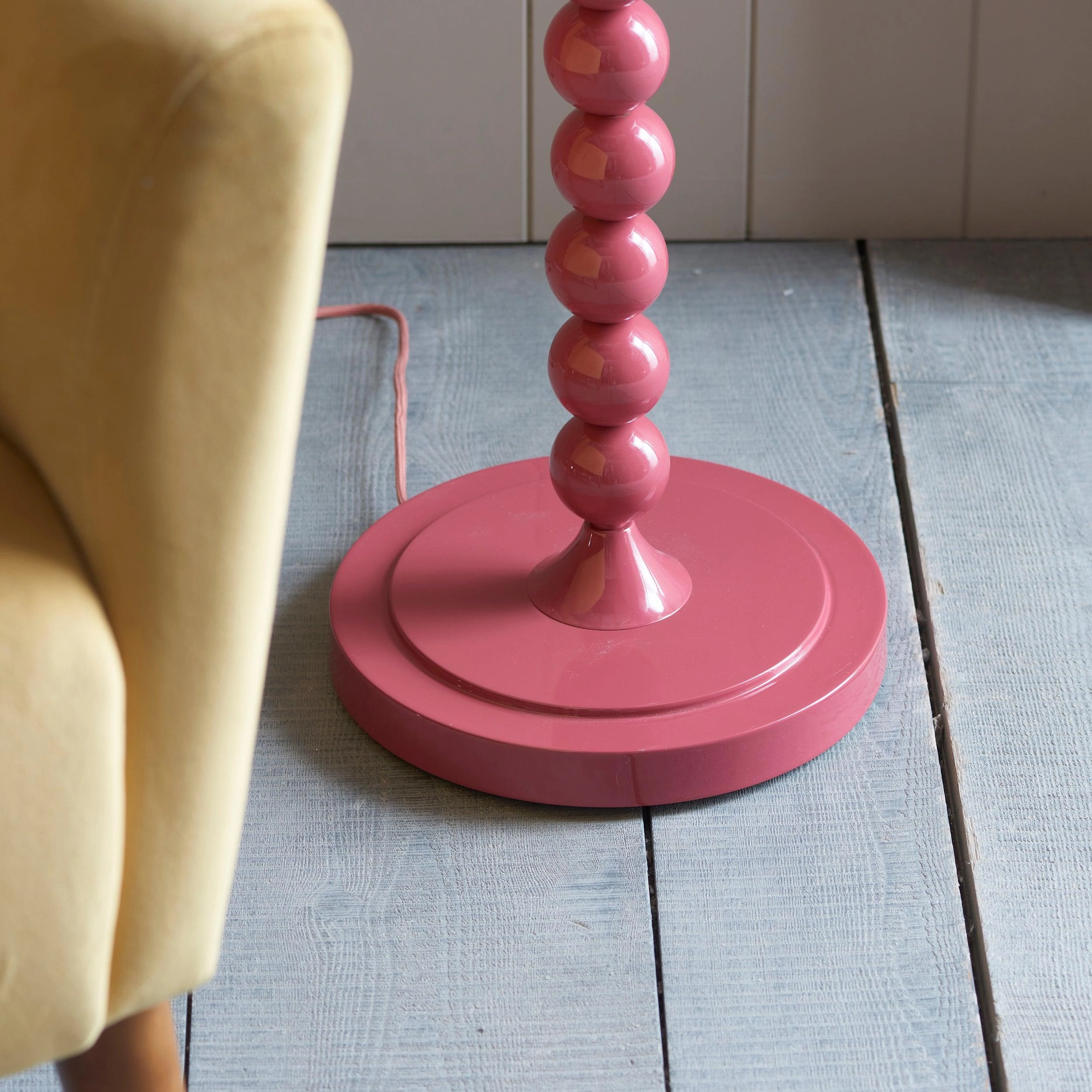 Higgledy Gloss Pink Floor Lamp Base