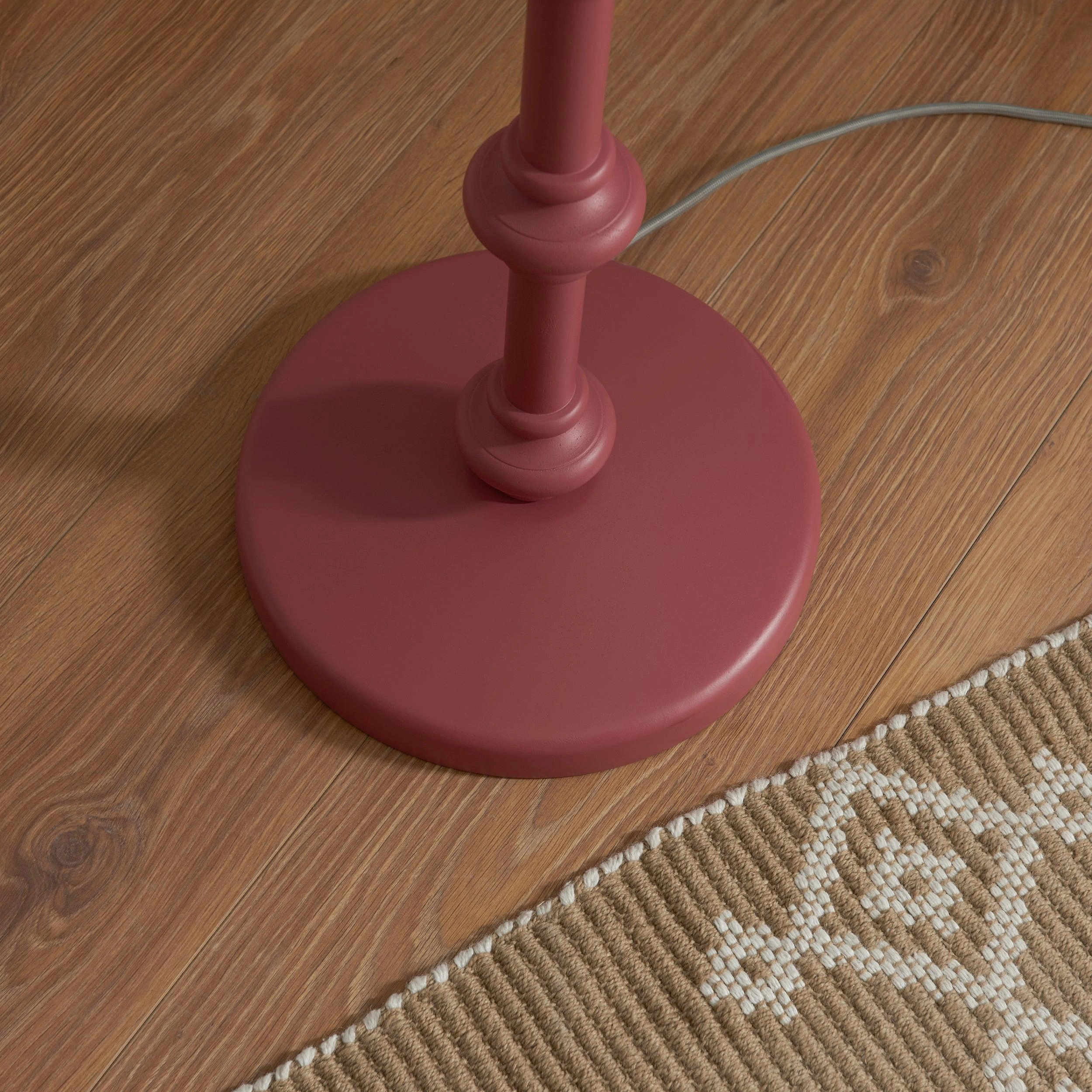 Higgledy Satin Pink Floor Lamp Base