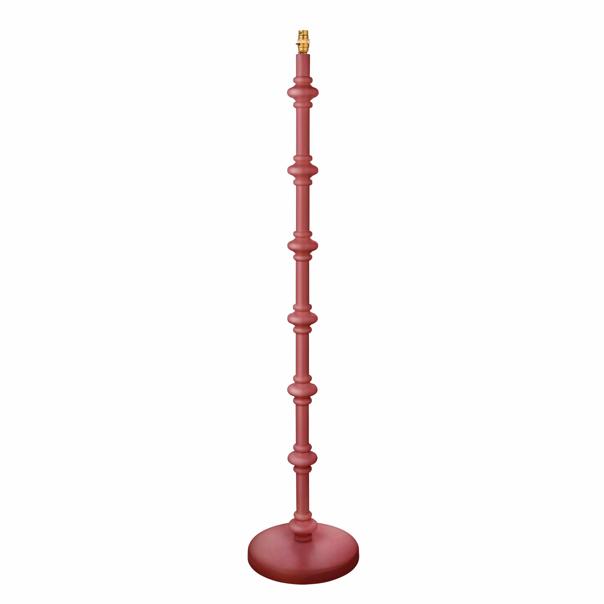 Higgledy Satin Pink Floor Lamp Base