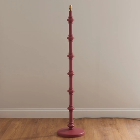Higgledy Satin Pink Floor Lamp Base creative lampshade design