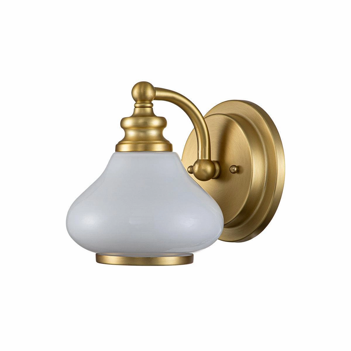 Hinkley Ainsley 1 Light Brass Bathroom Wall Light
