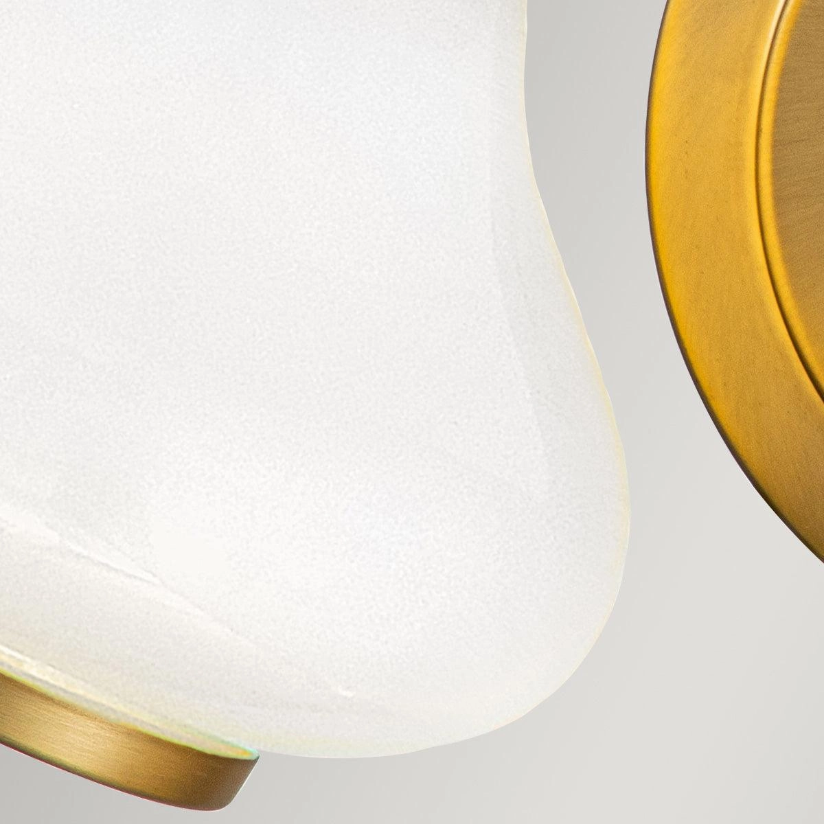 Hinkley Ainsley 2 Light Brass Bathroom Wall Light
