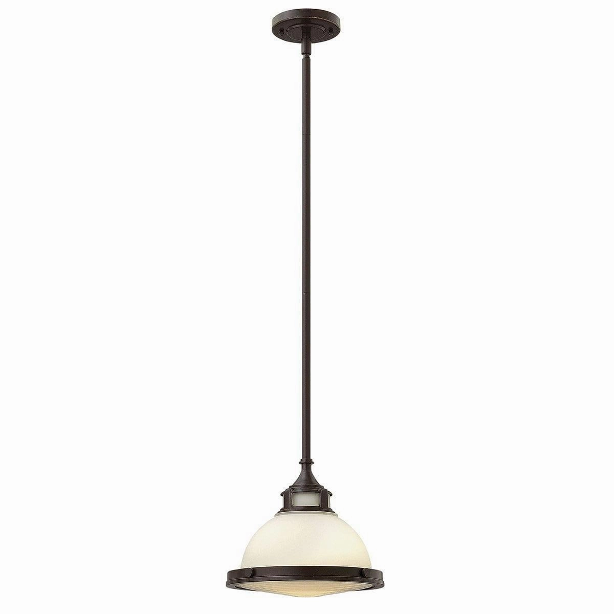 Hinkley Amelia 1 Light Bronze Mini Ceiling Pendant Light ambient ceiling fixture