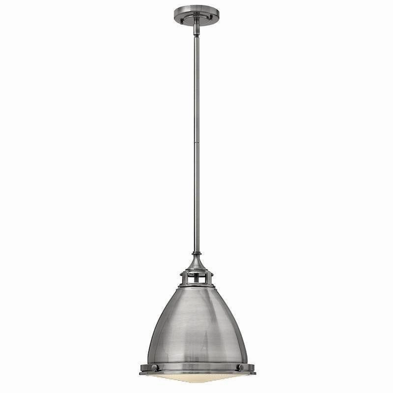 Hinkley Amelia Nickel Pendant Ceiling Light Elstead soft glow ceiling light