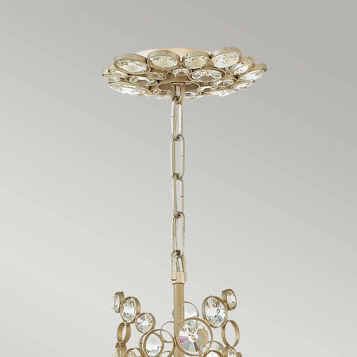 Hinkley Anya Two Tier Silver Pendant Ceiling Light