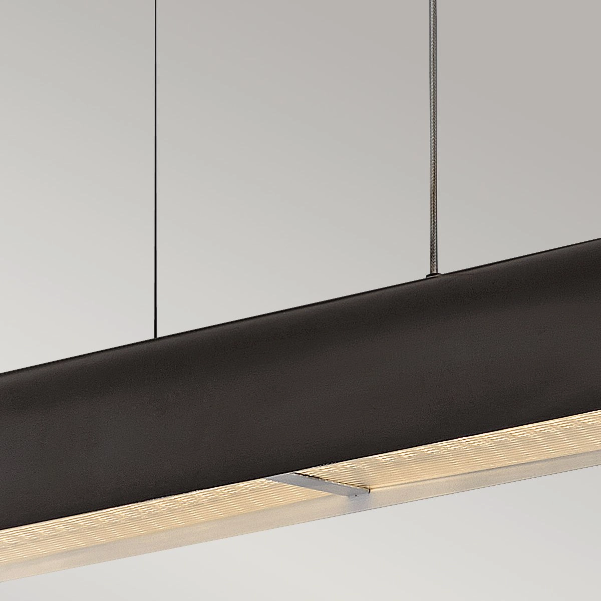 Hinkley Arco Black Linear LED Pendant Light