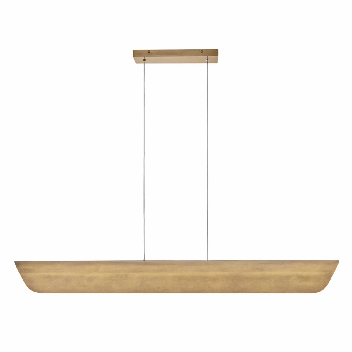Hinkley Arco Brass Linear LED Pendant Light