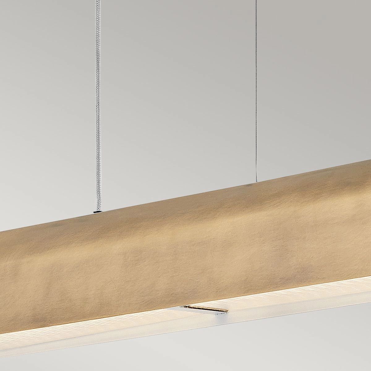 Hinkley Arco Brass Linear LED Pendant Light