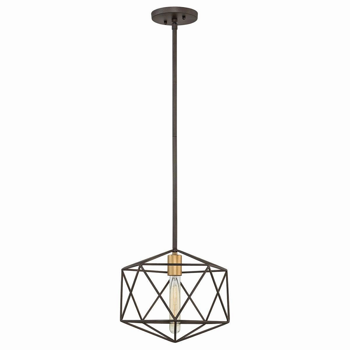 Hinkley Astrid Mini Matte Bronze Pendant Ceiling Light ambient ceiling fixture