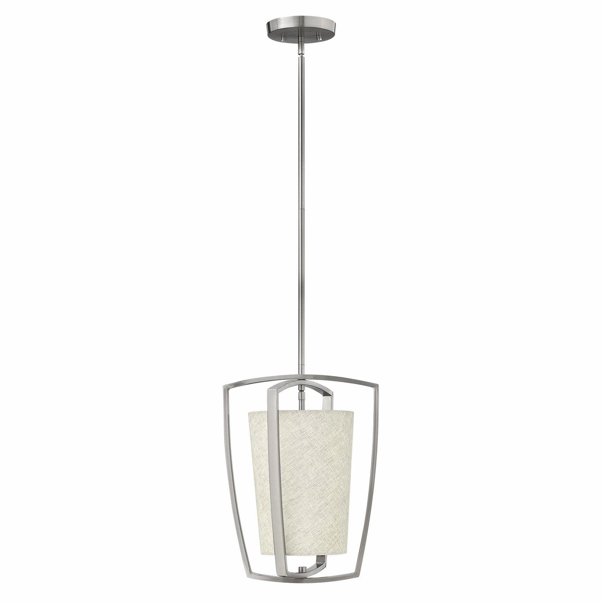 Hinkley Blakely 1 Light Brushed Nickel Ceiling Pendant ambient ceiling fixture