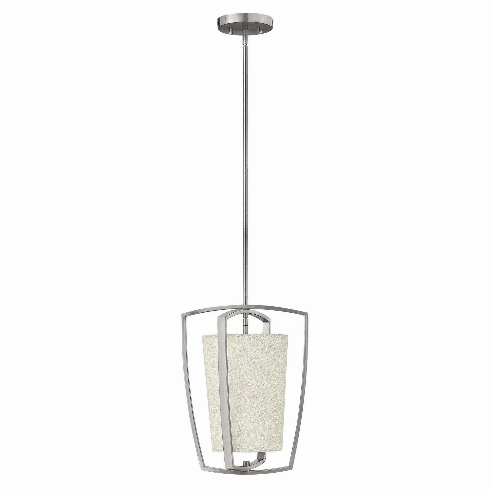 Hinkley Blakely 1 Light Brushed Nickel Ceiling Pendant white ceiling lamp