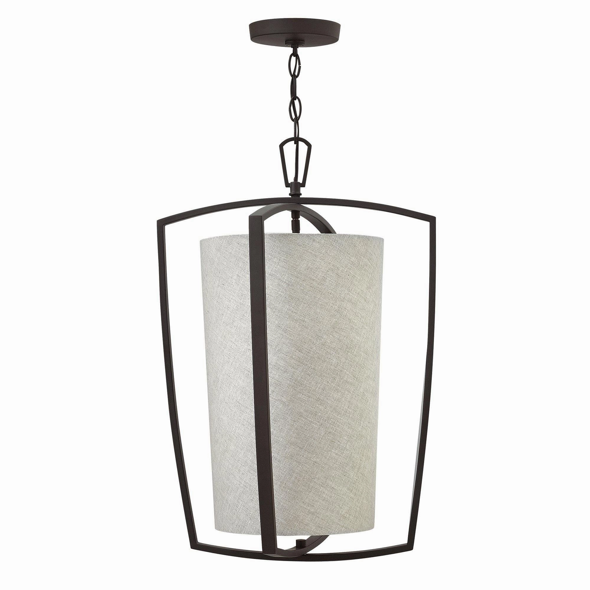 Hinkley Blakely 3 Light Large Bronze Ceiling Pendant Light white ceiling lamp