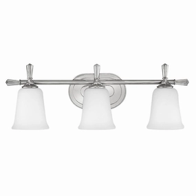 Hinkley Blythe 3 Light Bar Chrome Bathroom Wall Light vintage desk lamp