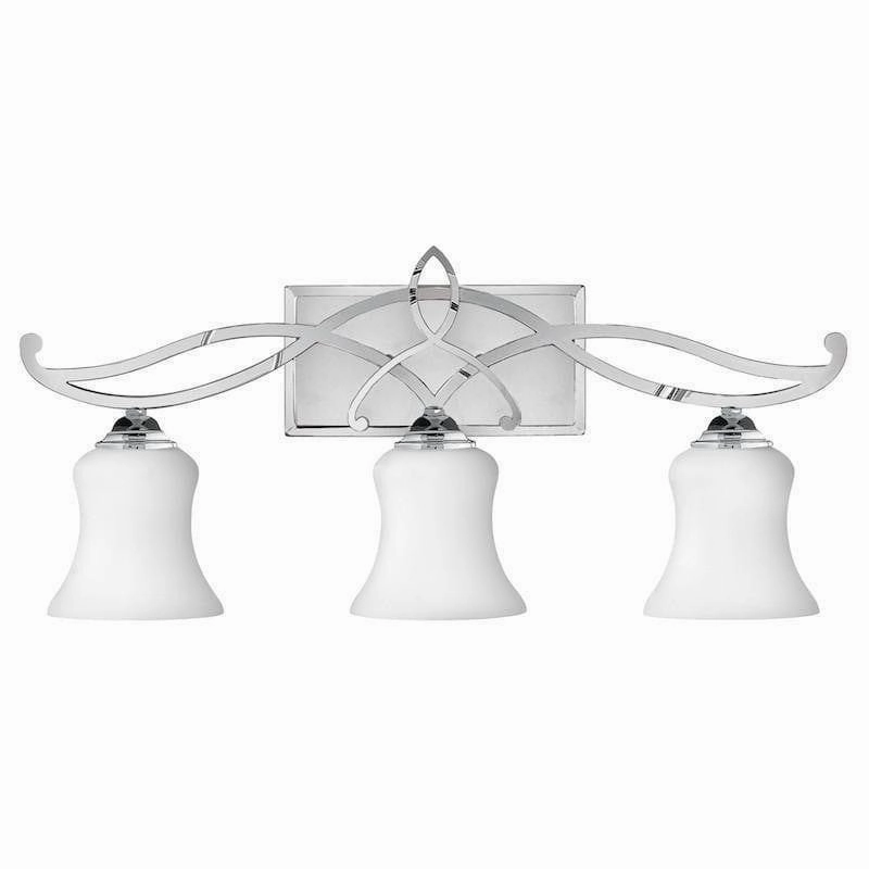 Hinkley Brooke Chrome 3 Light Bathroom Wall Light vintage desk lamp