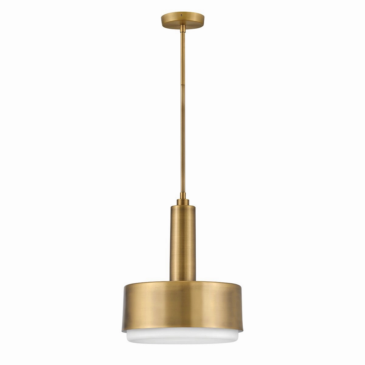 Hinkley Cedric Medium Brass Flush Ceiling Light sleek LED ceiling lamp