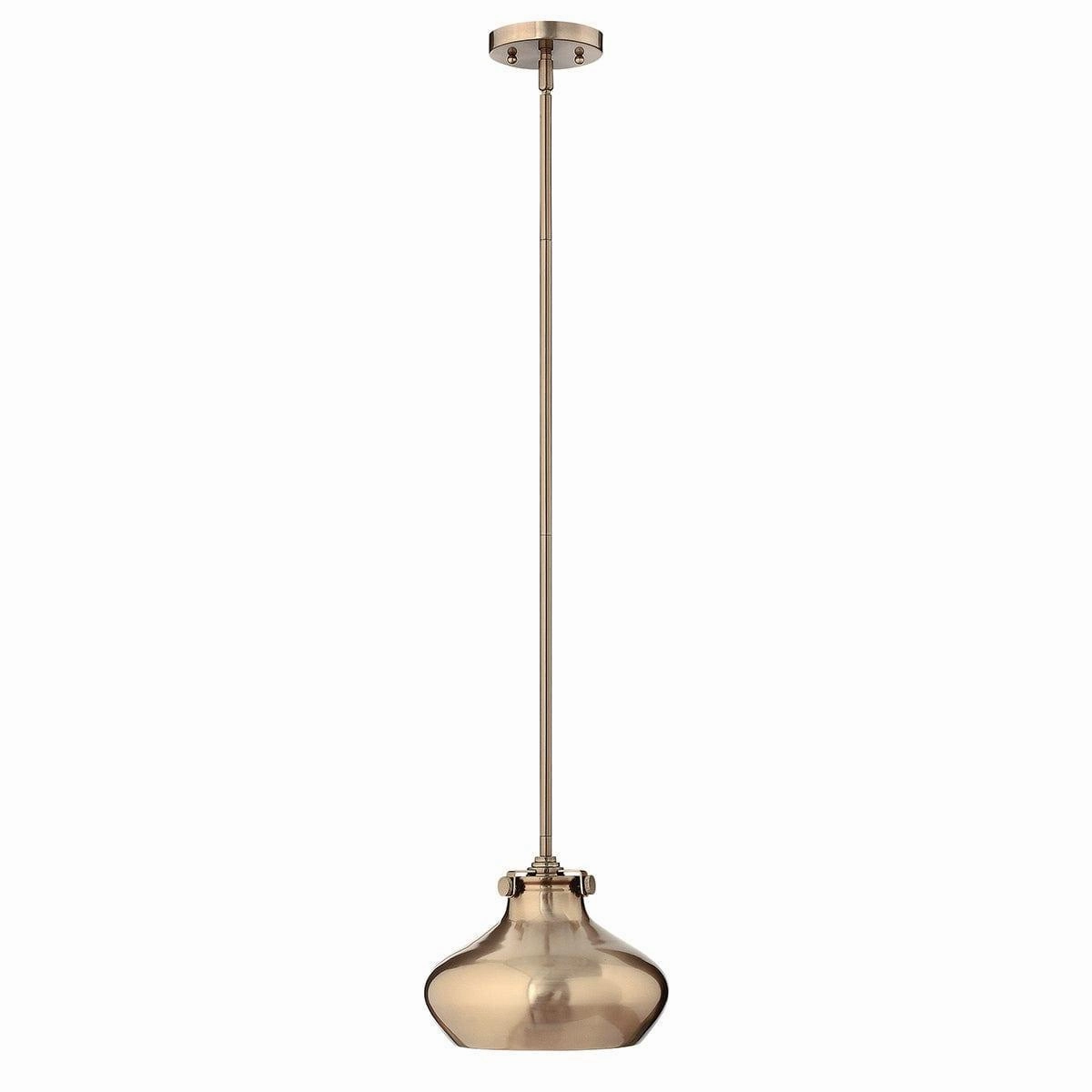 Hinkley Congress 1 Light Caramel Pendant Ceiling Light ambient ceiling fixture