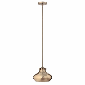 Hinkley Congress 1 Light Caramel Pendant Ceiling Light ambient ceiling fixture
