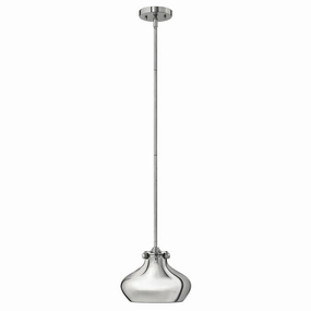 Hinkley Congress 1 Light Chrome Pendant Ceiling Light soft glow ceiling light