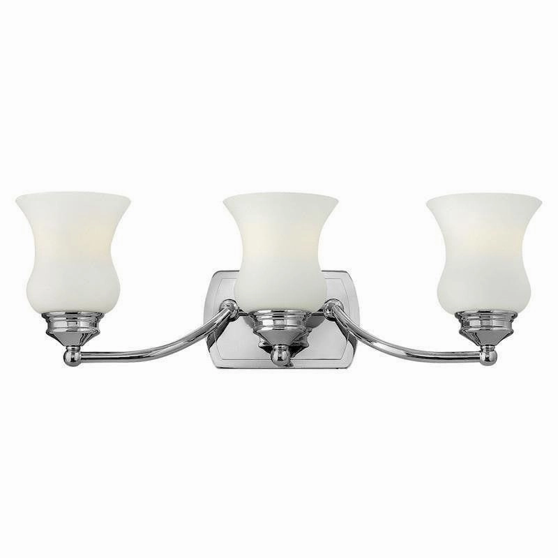 Hinkley Constance Polished Chrome 3 Lt Bathroom Wall Light vintage desk lamp