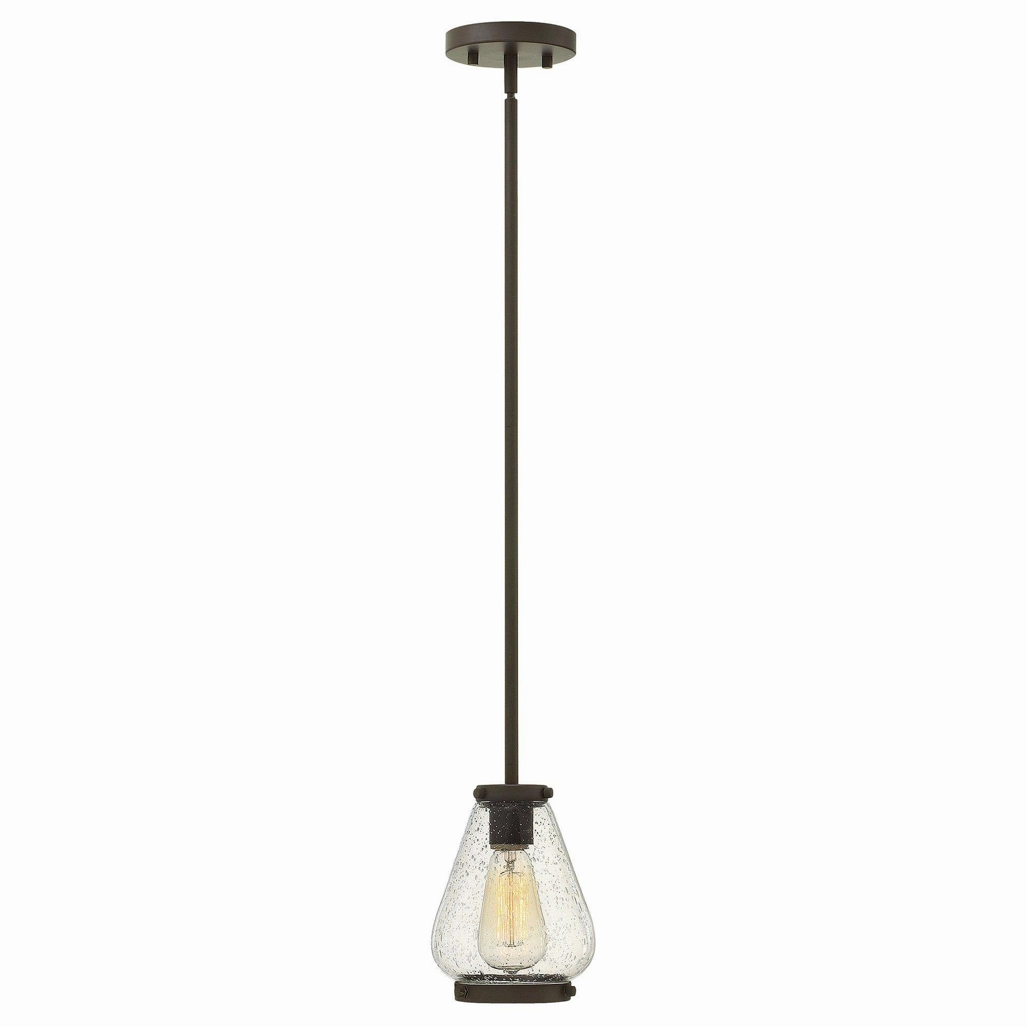 Hinkley Finley 1 Light Bronze Mini Ceiling Pendant Light soft glow ceiling light