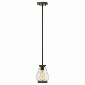 Hinkley Finley 1 Light Bronze Mini Ceiling Pendant Light soft glow ceiling light