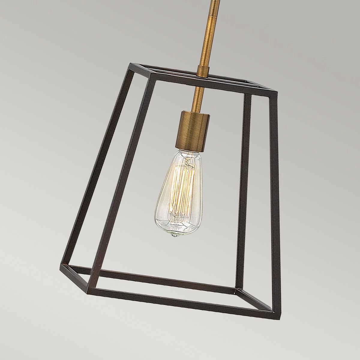 Hinkley Fulton 1 Light Bronze Pendant Ceiling Light Damaged Box
