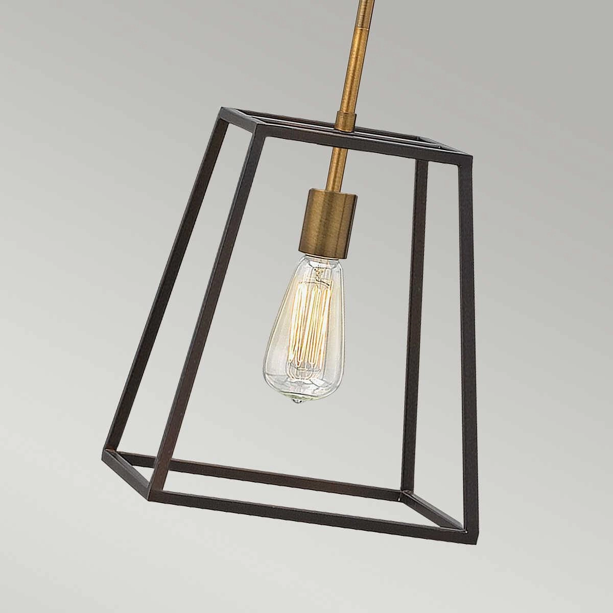 Hinkley Fulton 1 Light Bronze Pendant Ceiling Light Damaged Box
