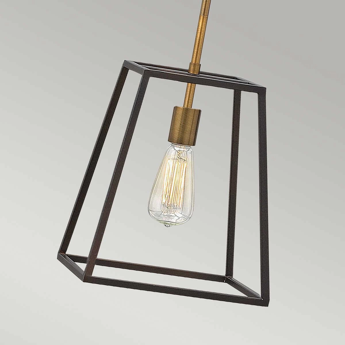 Hinkley Fulton 1 Light Bronze Pendant Ceiling Light Damaged Box