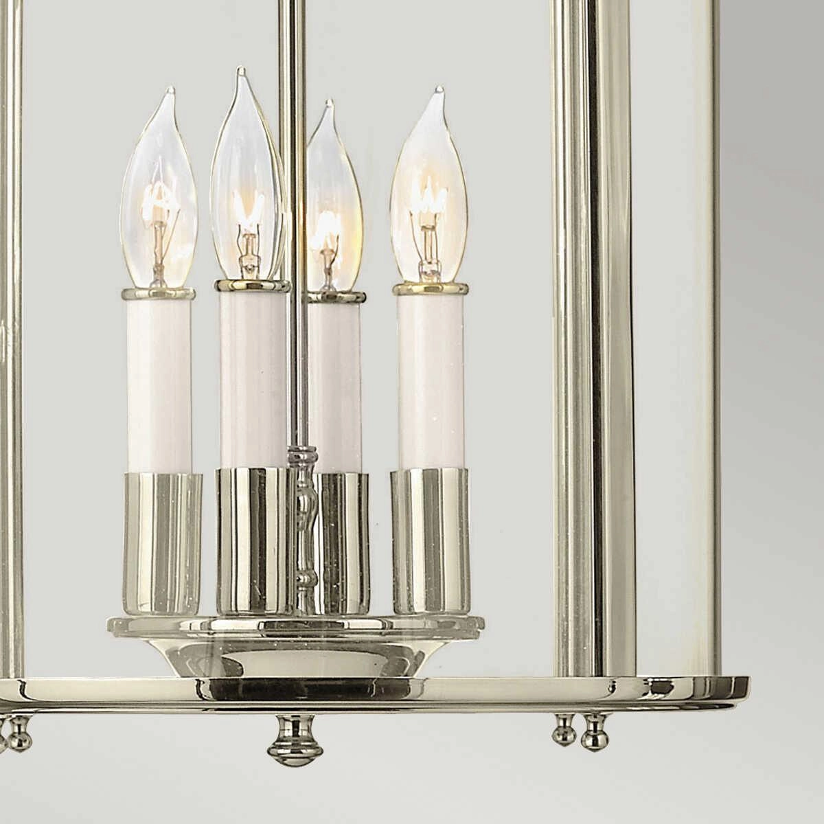 Hinkley Gentry 4 Light Medium Polished Nickel Pendant