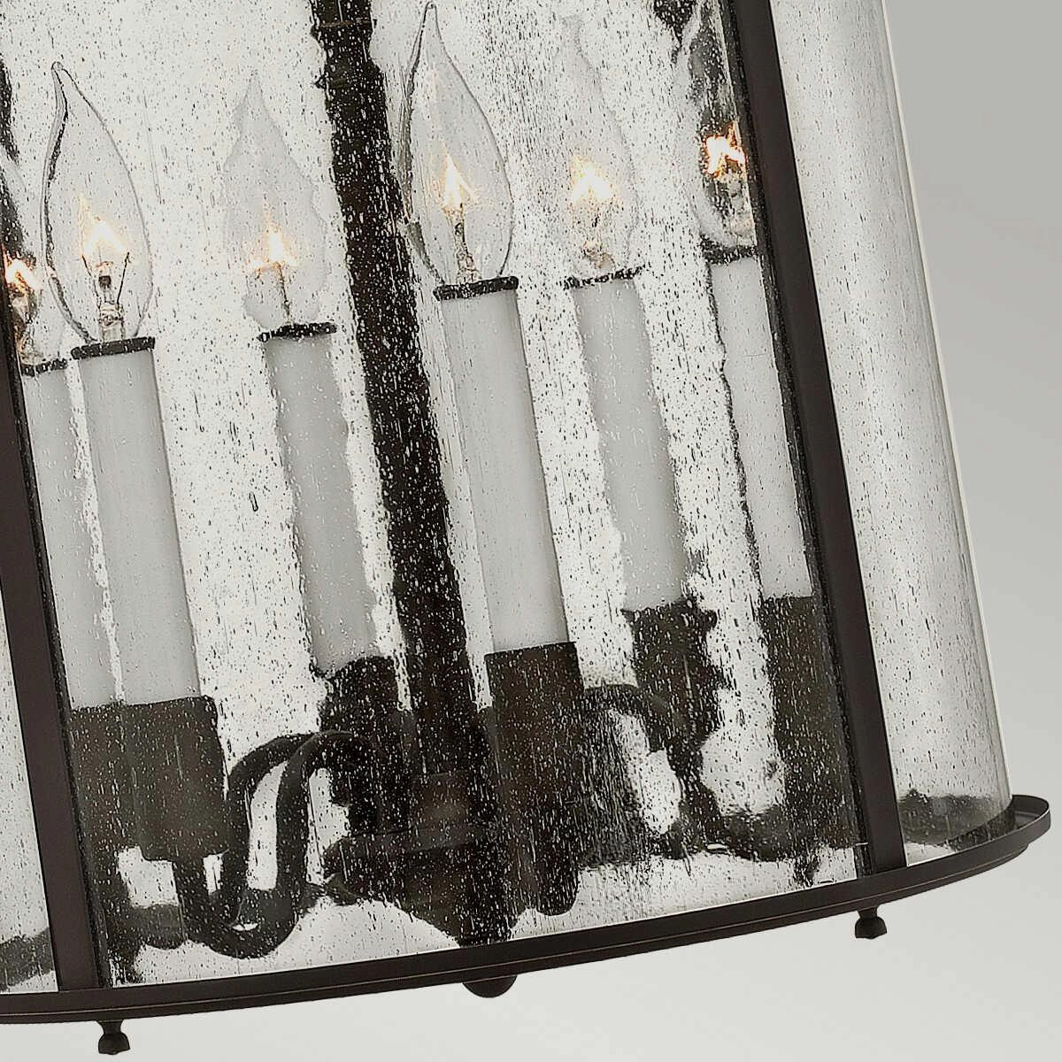 Hinkley Gentry Olde Bronze Large Ceiling Lantern 6 Light