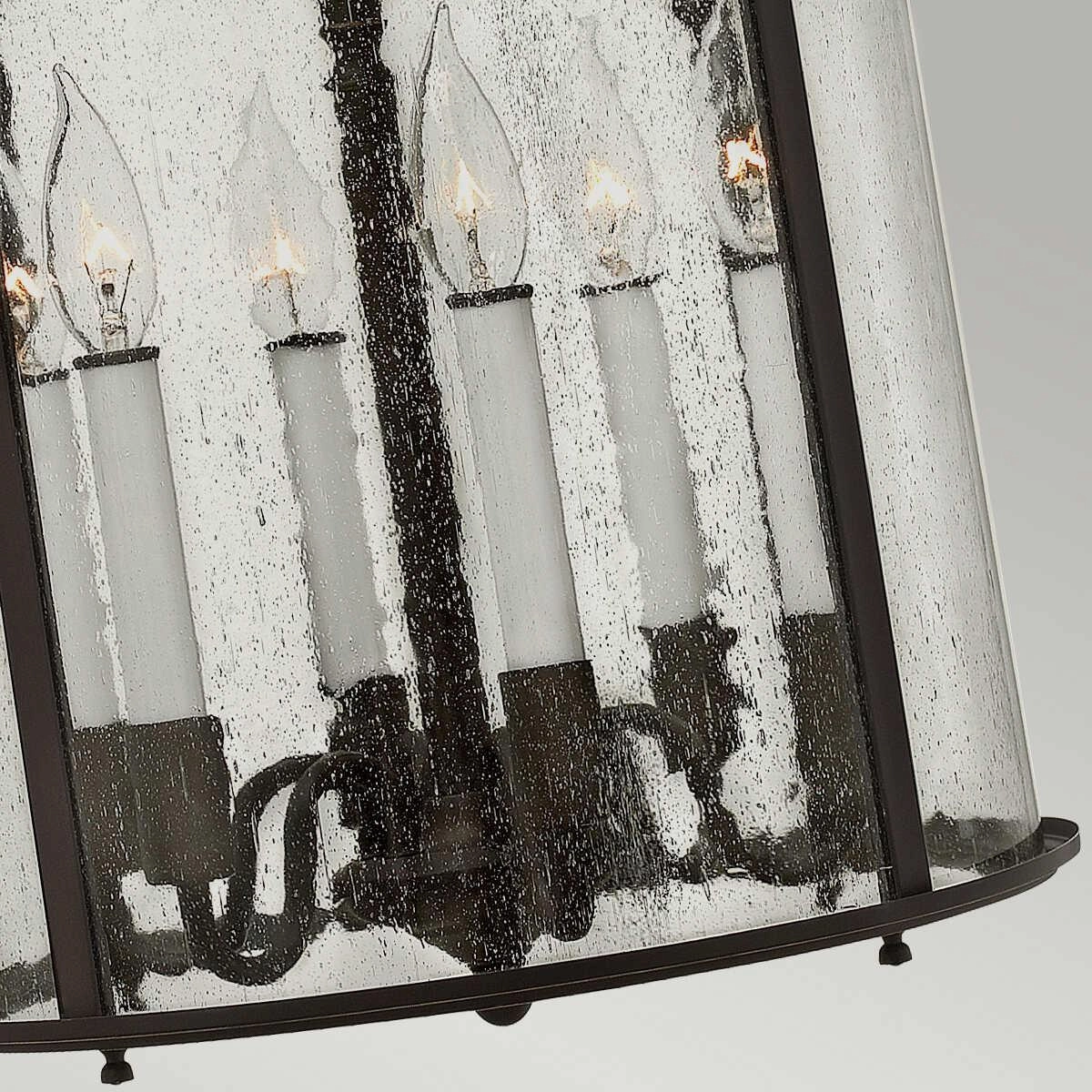 Hinkley Gentry Olde Bronze Large Ceiling Lantern 6 Light