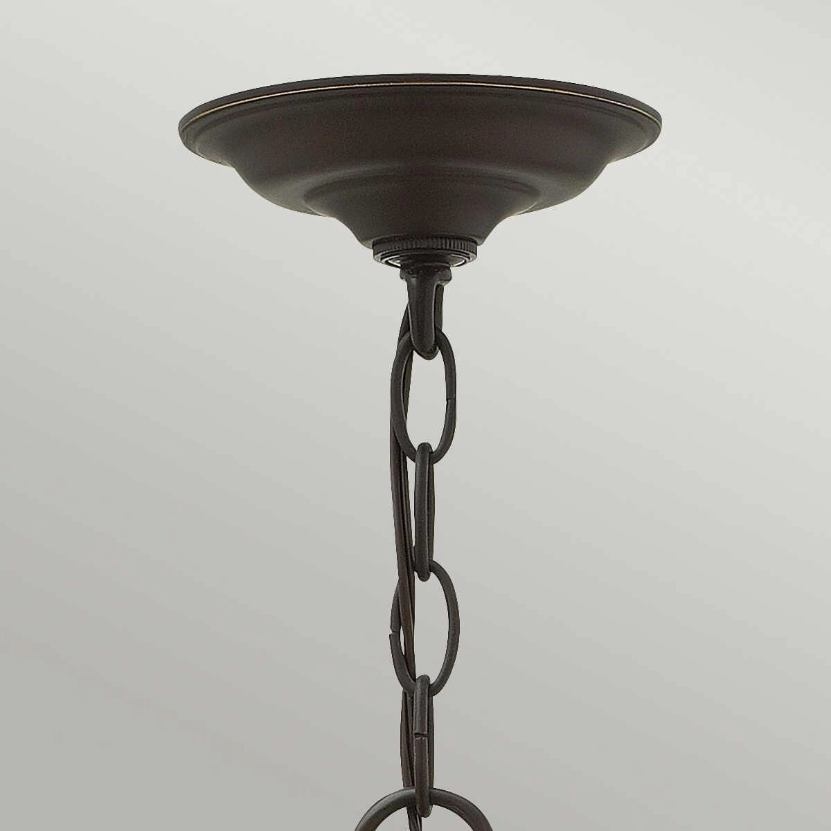 Hinkley Gentry Olde Bronze Small Ceiling Lantern 3 Light