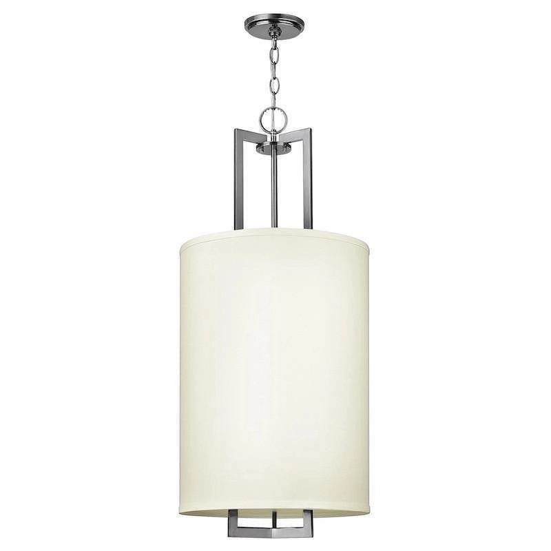 Hinkley Hampton Antique Nickel Pendant Ceiling Light soft glow ceiling light
