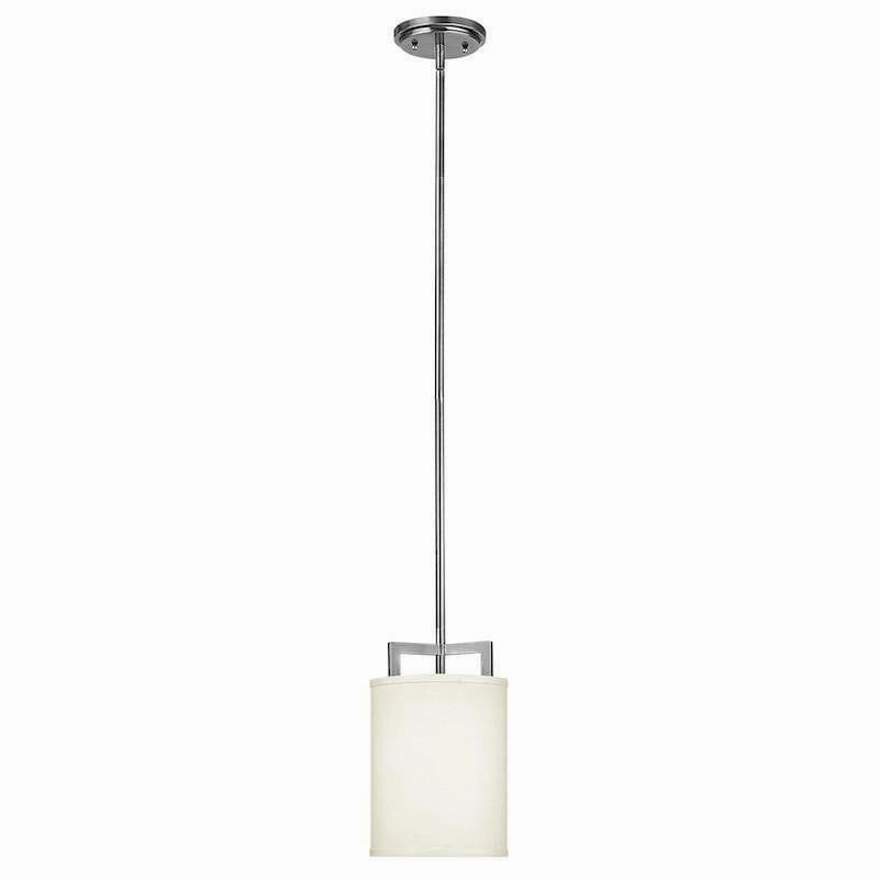 Hinkley Hampton Nickel Small Pendant Ceiling Light white ceiling lamp