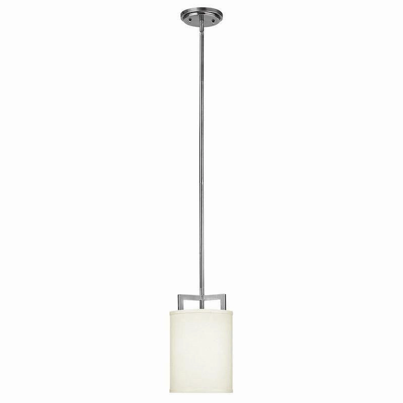 Hinkley Hampton Nickel Small Pendant Ceiling Light ambient ceiling fixture