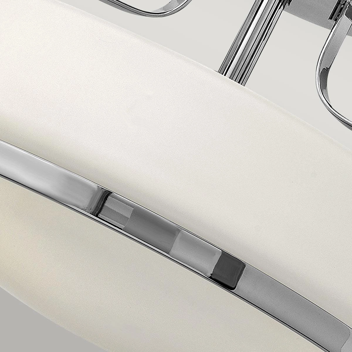 Hinkley Harper Small Semi-Flush Polished Chrome Light