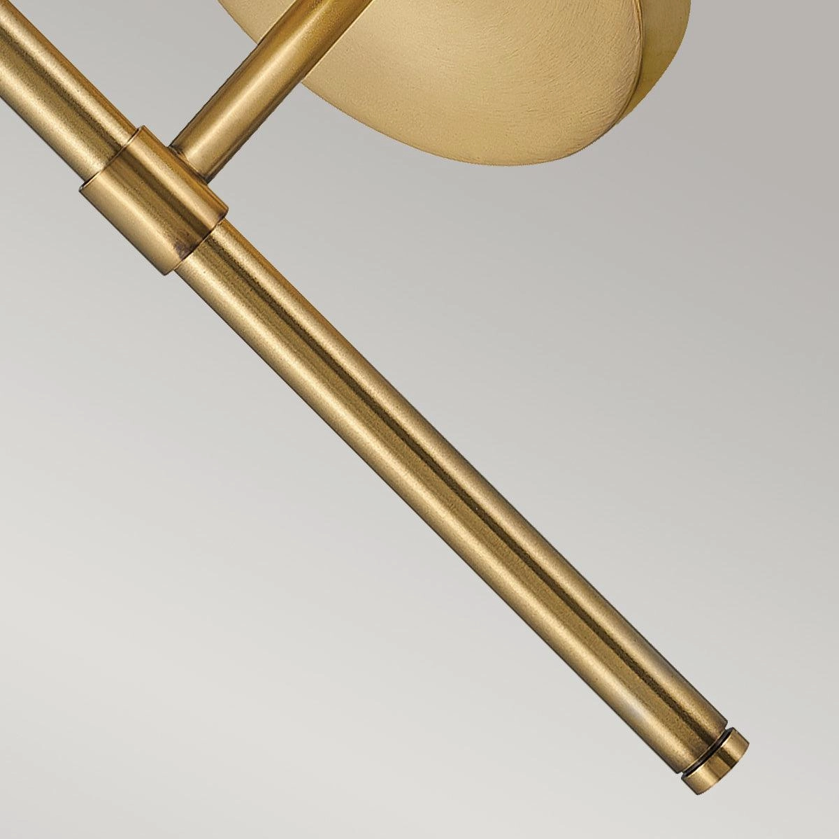 Hinkley Hollis Brass Opal Glass Bathroom Wall Light