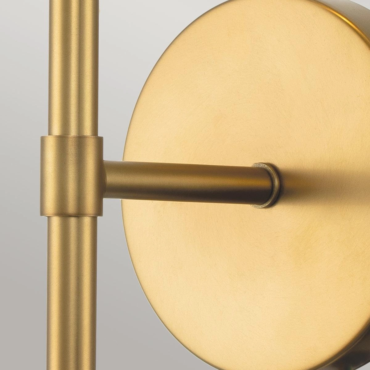 Hinkley Hollis Brass Seeded Glass Bathroom Wall Light