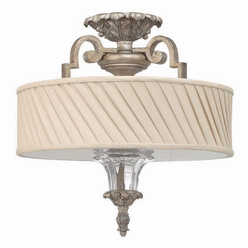 Hinkley Kingsley Semi-Flush Ceiling Light sleek LED ceiling lamp