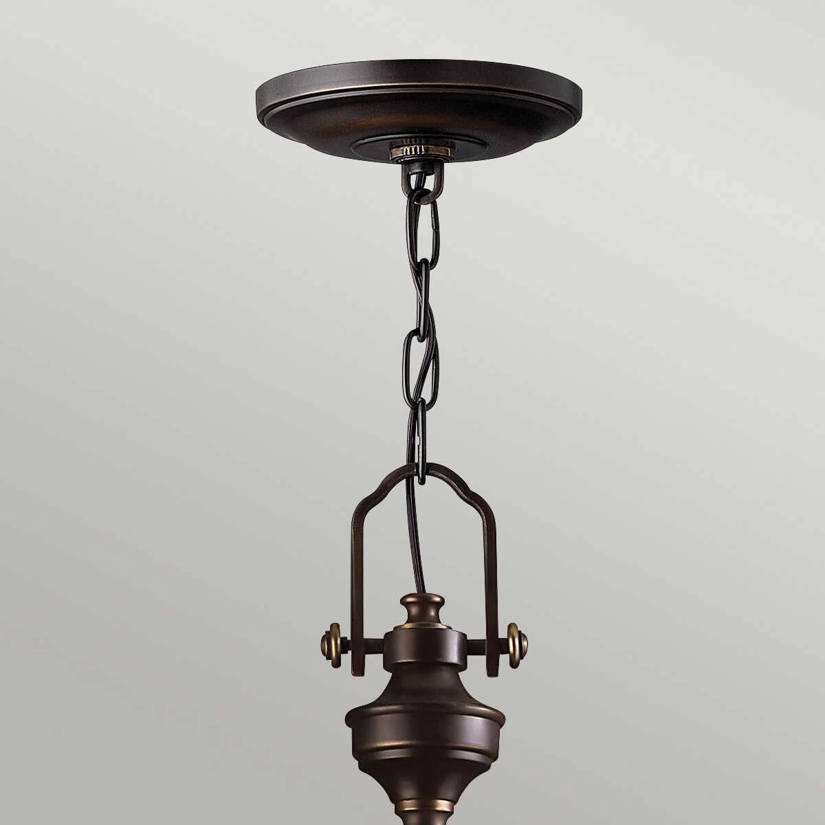 Hinkley Mayflower Bronze Finish Inverted Ceiling Pendant