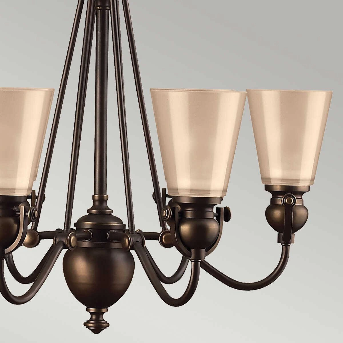 Hinkley Mayflower Olde Bronze 6 Light Chandelier