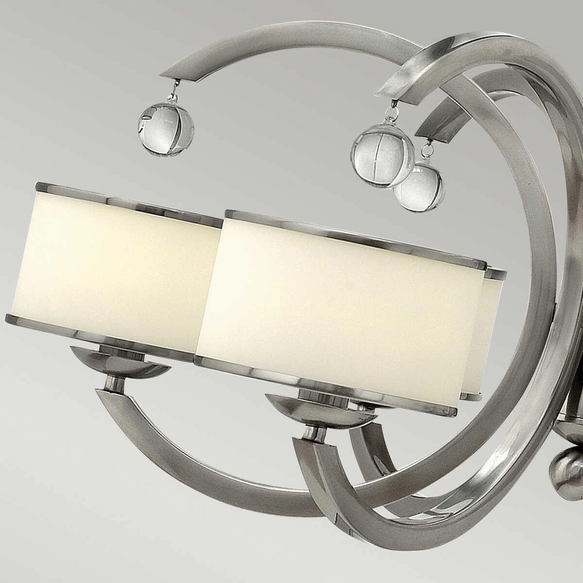 Hinkley Monaco Brushed Nickel Finish 6 Light Chandelier