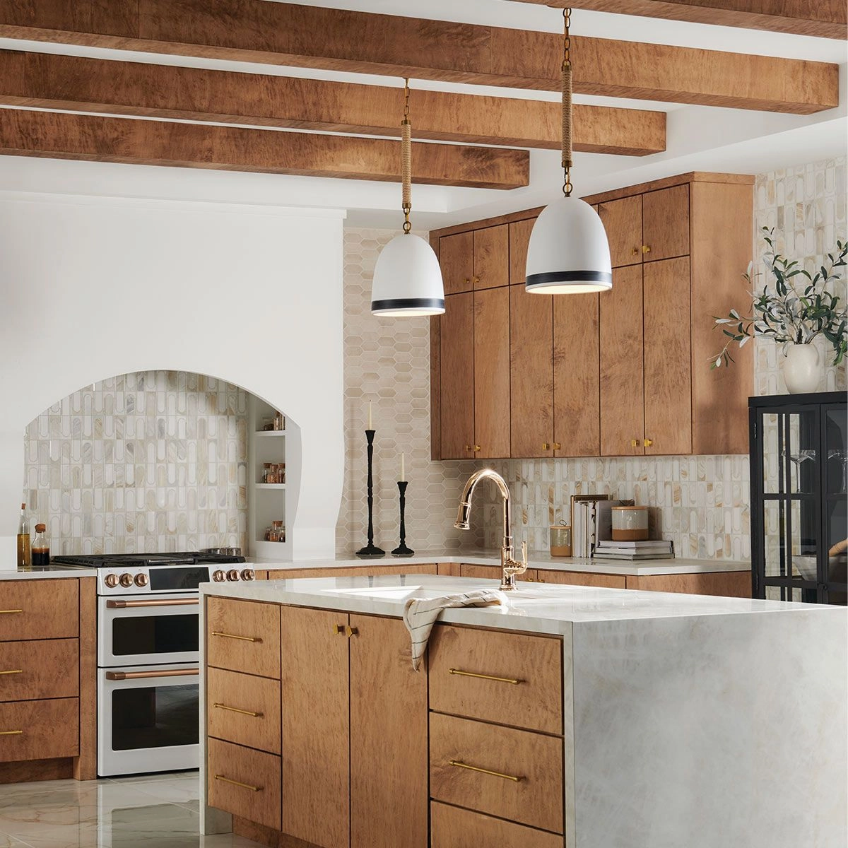 Hinkley Nash Brass Pendant Light