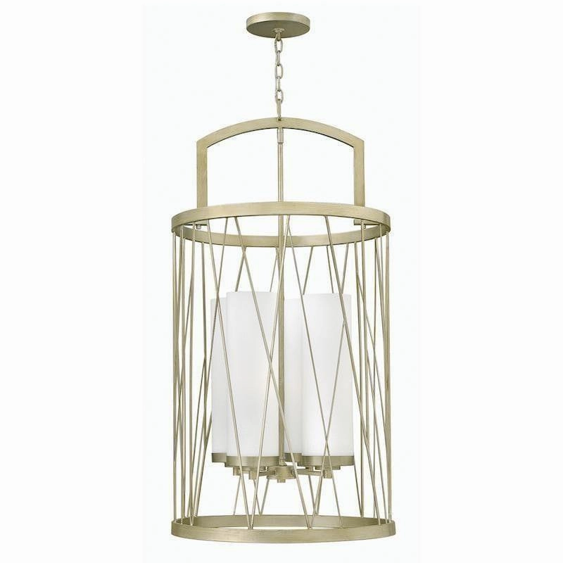 Hinkley Nest Silver Leaf Ceiling Pendant soft glow ceiling light