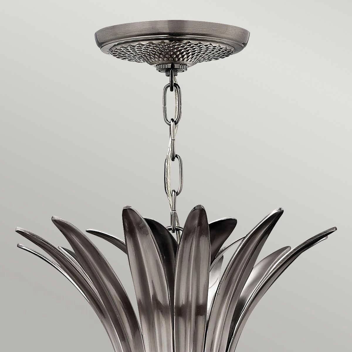 Hinkley Plantation Nickel 4 Light Ceiling Lantern