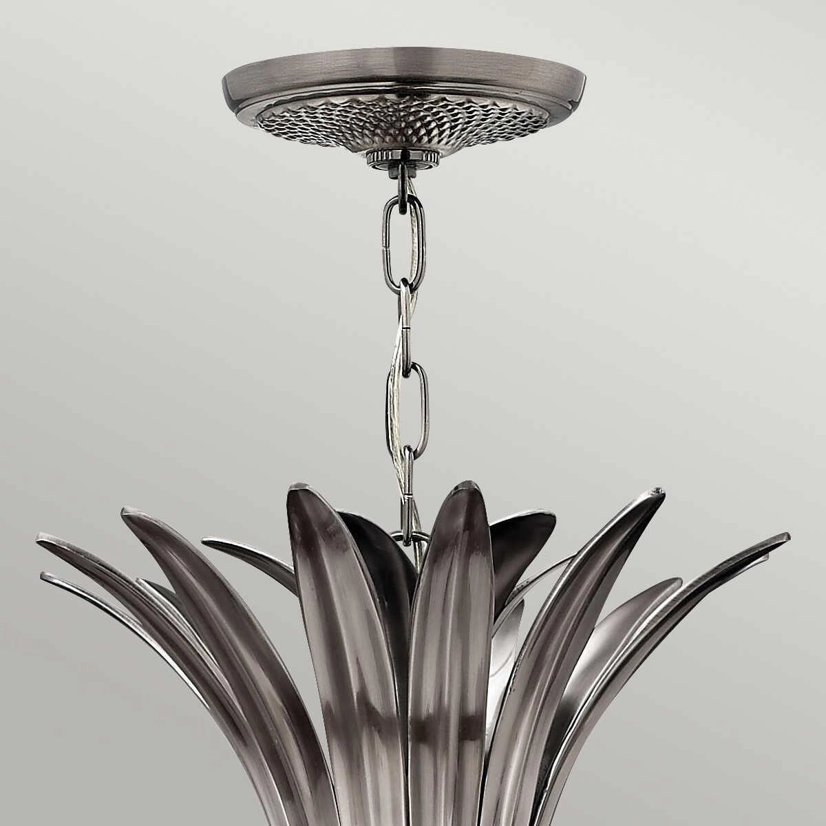 Hinkley Plantation Nickel 4 Light Ceiling Lantern