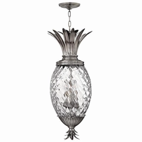 Hinkley Plantation Nickel 4 Light Ceiling Lantern ambient ceiling fixture