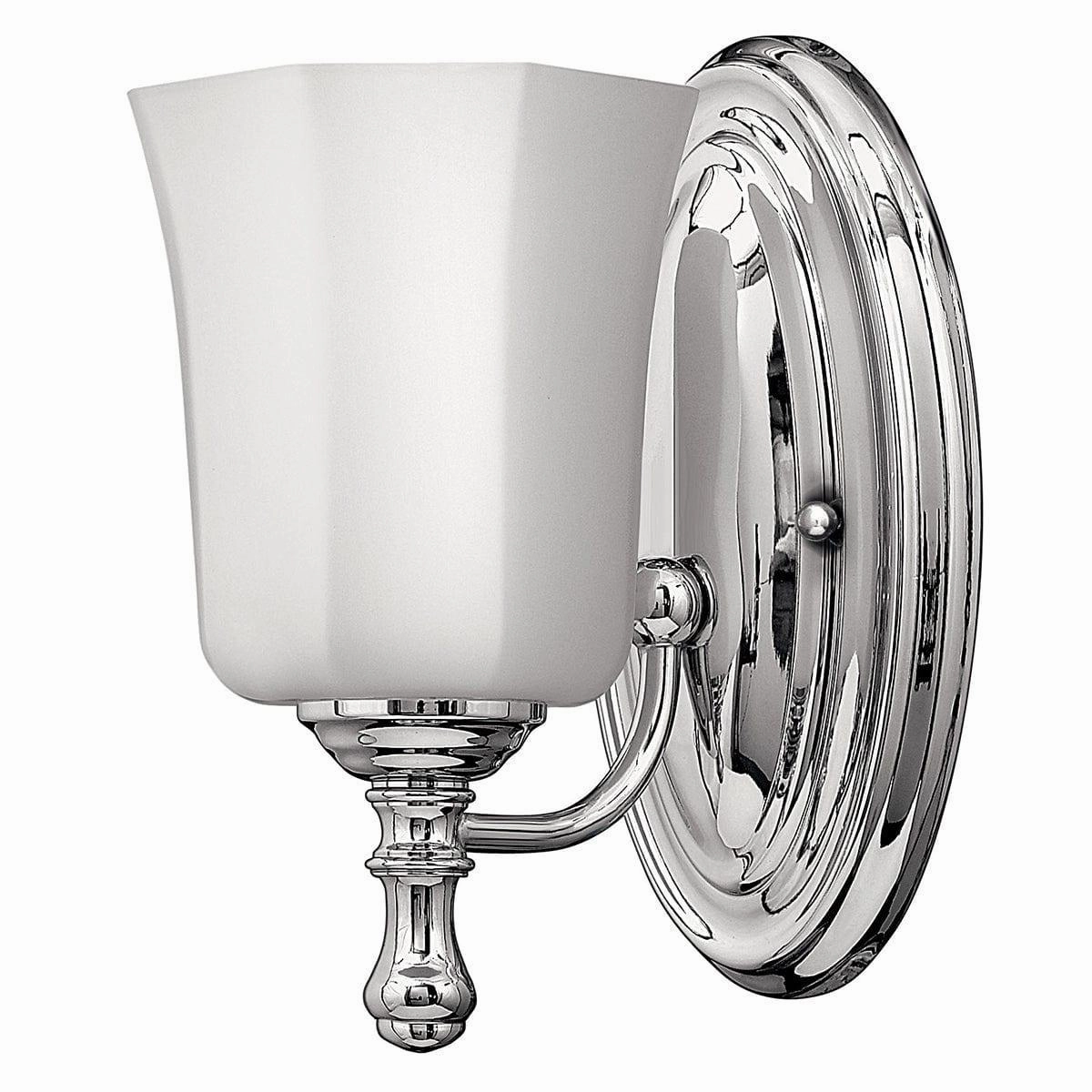 Hinkley Shelly 1 Light Polished Chrome Bathroom Wall Light vintage desk lamp