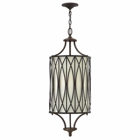 Hinkley Walden 3 Light Victorian Bronze Pendant Ceiling Damaged Box white ceiling lamp